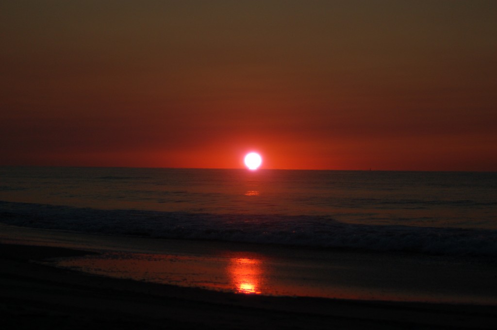 sunrise, sunrise over Jersey shore