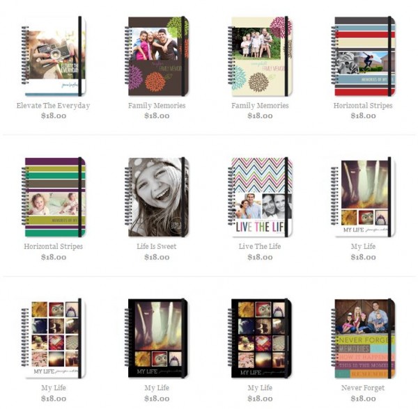 paper coterie, photo journals, family journals