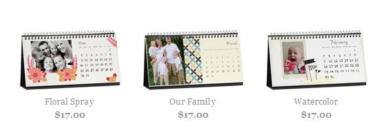 Just $17 for these cute, custom desk calendars. Click to see more.